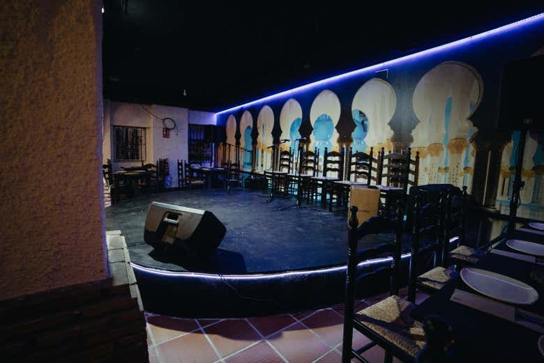 Palco do Tablao El Jaleo